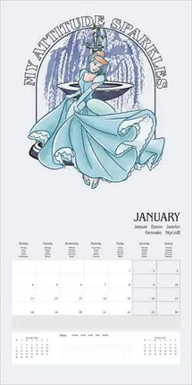 Pyramid Disney Princes Kalender 2027