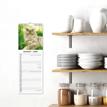 Red Robin Adorable Cats Slimline Kalender 2027