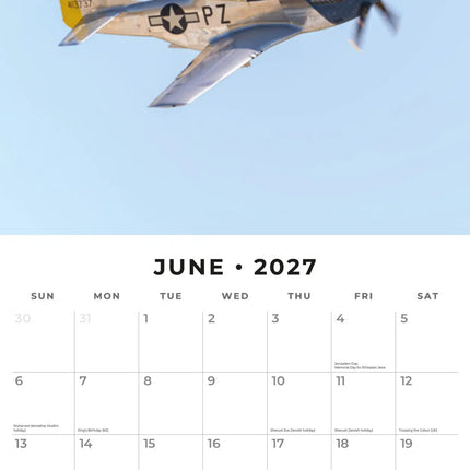 Red Robin Air Legends Kalender 2027