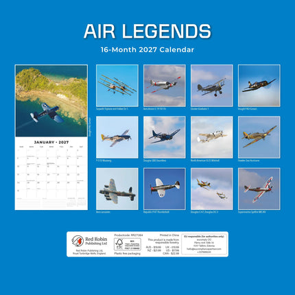 Red Robin Air Legends Kalender 2027
