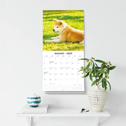 Red Robin Akita Kalender 2027