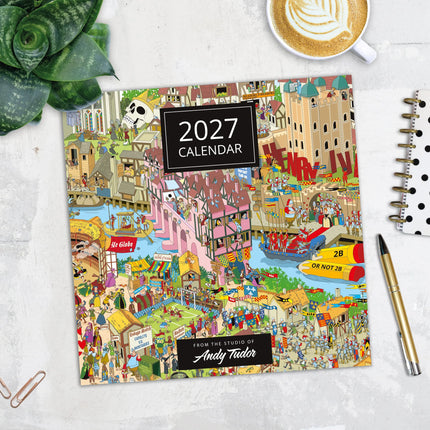 Red Robin Andy Tudor Puzzle Artwork Kalender 2027