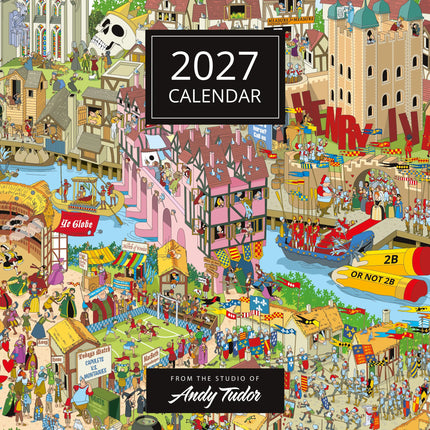 Red Robin Andy Tudor Puzzle Artwork Kalender 2027