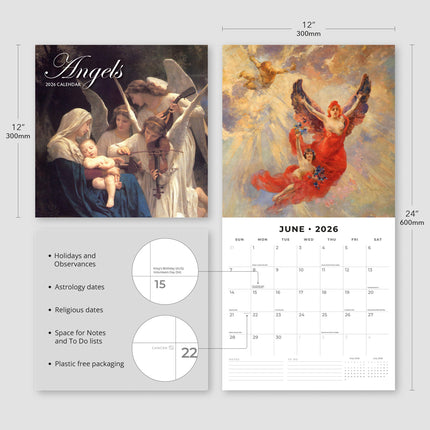 Red Robin Angels Kalender 2026
