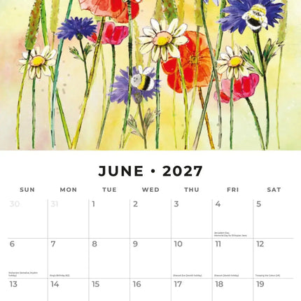 Red Robin Animal Friends Kalender 2027