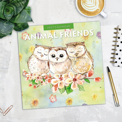 Red Robin Animal Friends Kalender 2027