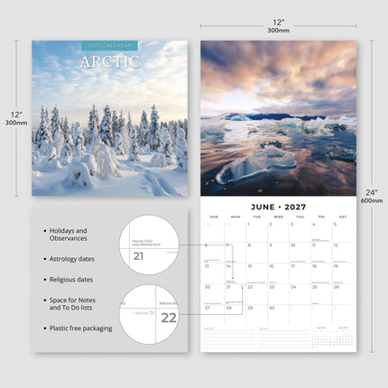 Red Robin Arctic Kalender 2027