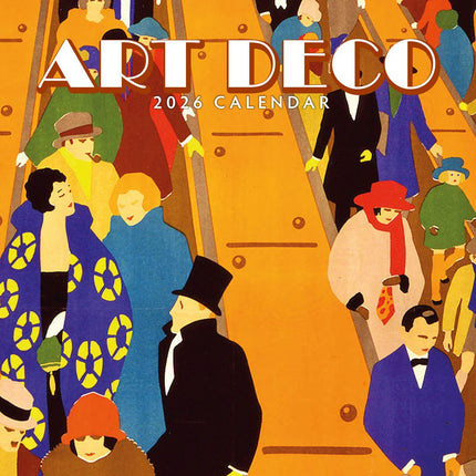 Red Robin Art Deco Kalender 2026
