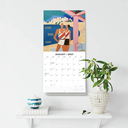 Red Robin Art Deco Kalender 2027