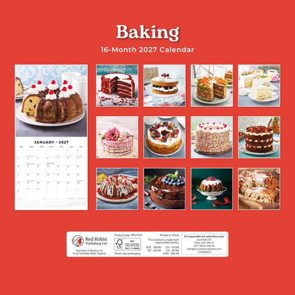 Red Robin Baking Kalender 2027