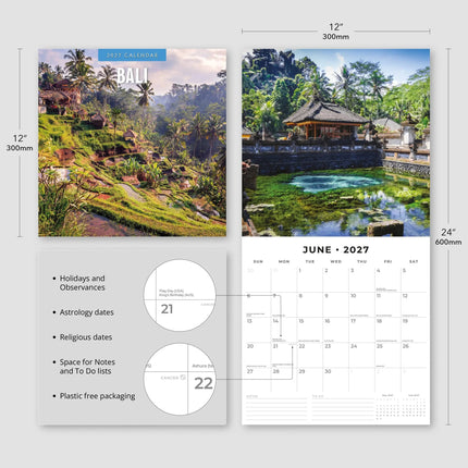 Red Robin Bali Kalender 2027