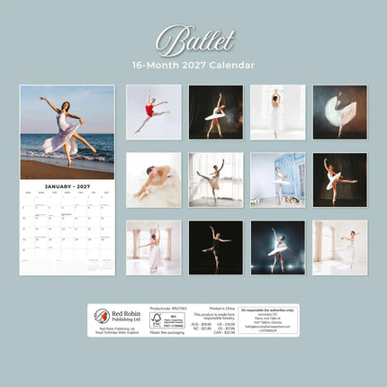 Red Robin Ballet Kalender 2027