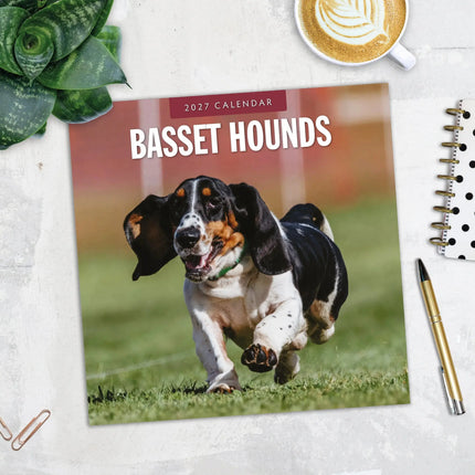 Red Robin Basset Hound Kalender 2027