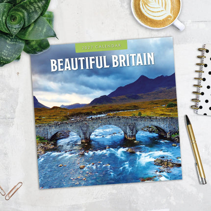 Red Robin Beautiful Britain Kalender 2027