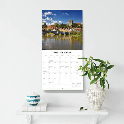 Red Robin Beautiful Britain Kalender 2027