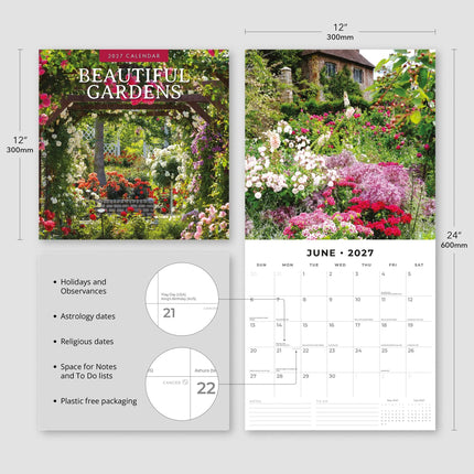 Red Robin Beautiful Gardens Kalender 2027