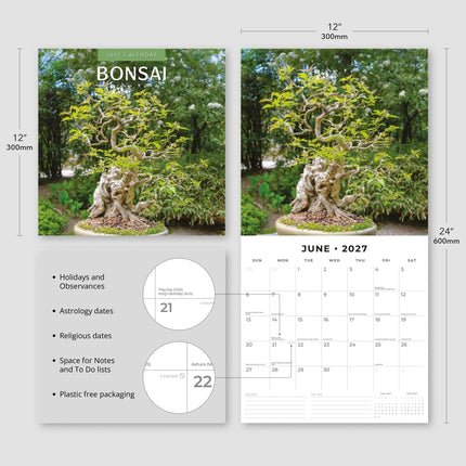 Red Robin Bonsai Kalender 2027