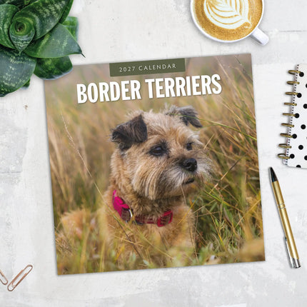 Red Robin Border Terrier Kalender 2027