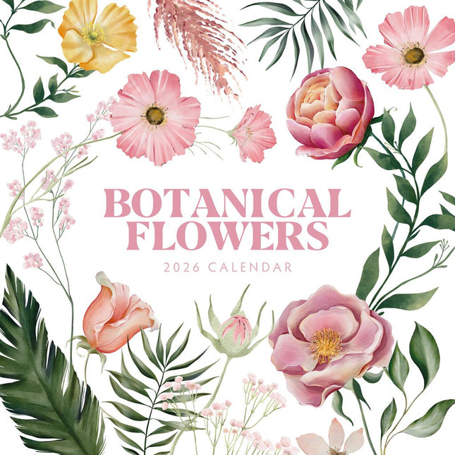 Red Robin Botanical Flowers Kalender 2026