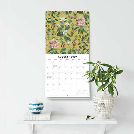 Red Robin Botanical Flowers Kalender 2027