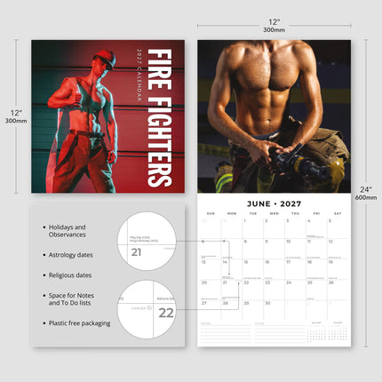 Red Robin Brandweermannen Kalender 2027