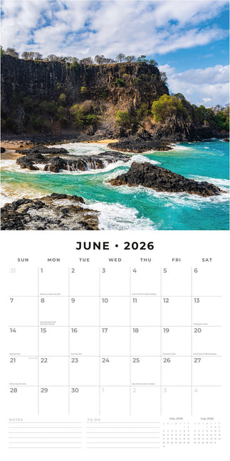 Red Robin Brazilië Kalender 2026