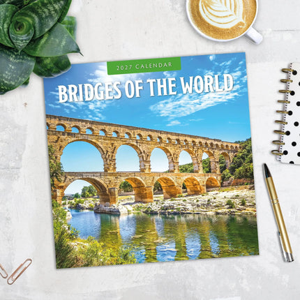 Red Robin Bridges of the World Kalender 2027