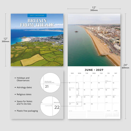 Red Robin Britain from the Air Kalender 2027