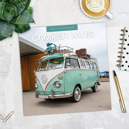 Red Robin Camper Vans Kalender 2026