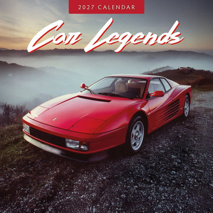 Red Robin Car Legends Kalender 2027