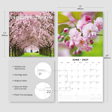 Red Robin Cherry Blossom Kalender 2027