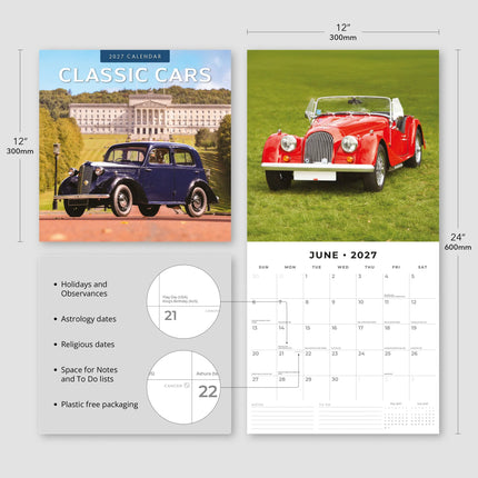 Red Robin Classic Cars Kalender 2027