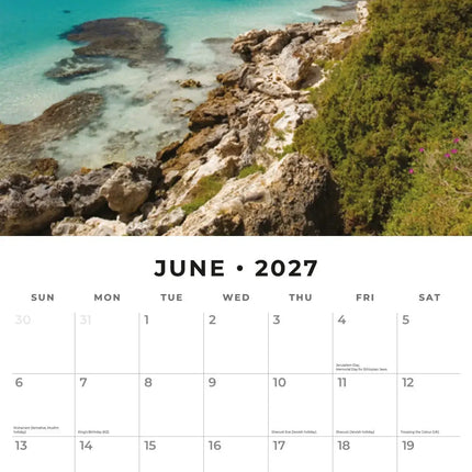 Red Robin Coastlines of Australia Kalender 2027