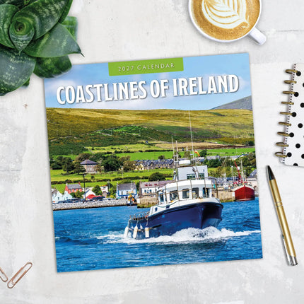 Red Robin Coastlines of Ireland Kalender 2027