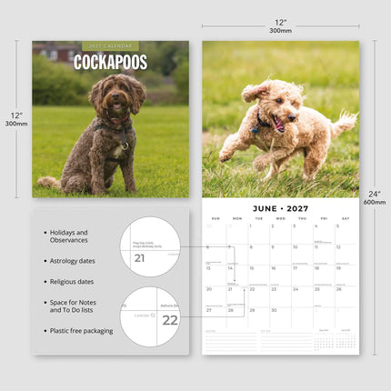 Red Robin Cockapoos Kalender 2027