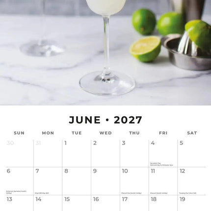 Red Robin Cocktails Kalender 2027