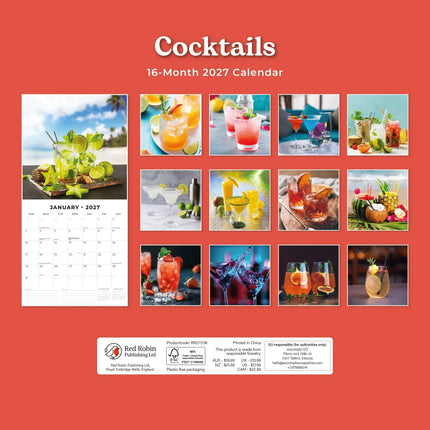 Red Robin Cocktails Kalender 2027