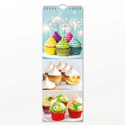 Red Robin Cupcakes Slimline Kalender 2027