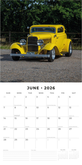 Red Robin Custom Cars Kalender 2026