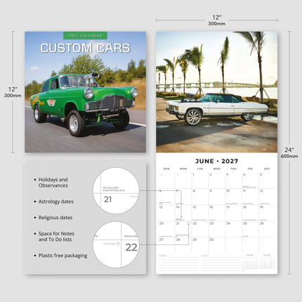 Red Robin Custom Cars Kalender 2027