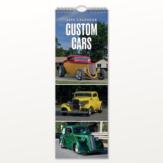 Red Robin Custom Cars Slimline Kalender 2026