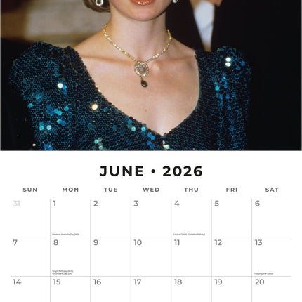 Red Robin Diana Kalender 2026