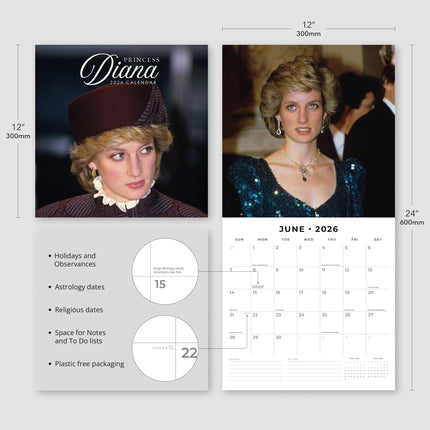 Red Robin Diana Kalender 2026