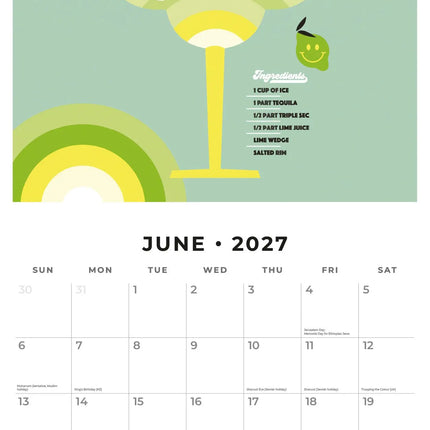 Red Robin Dominique Vari A Year in Cocktails Kalender 2027