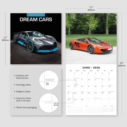 Red Robin Dream Cars Kalender 2026