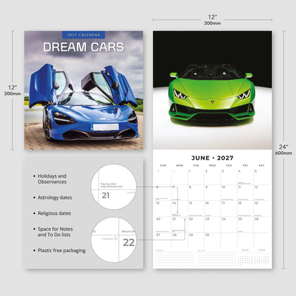 Red Robin Dream Cars Kalender 2027