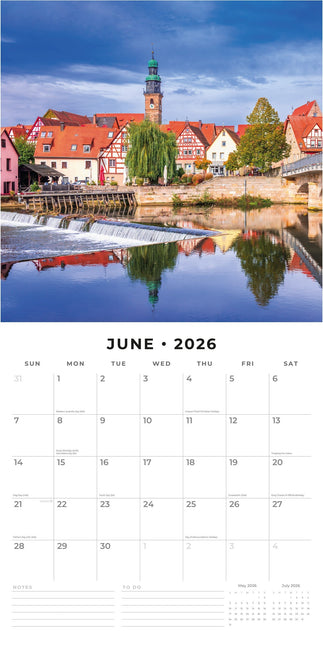 Red Robin Duitsland Kalender 2026