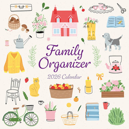 Red Robin Family Organiser At Home 2026