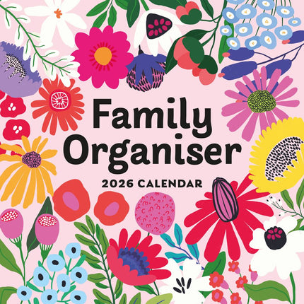 Red Robin Family Organiser Floral 2026