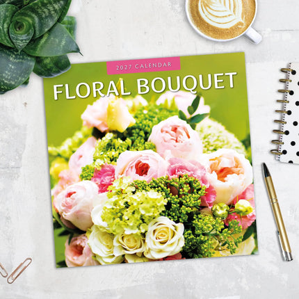 Red Robin Floral Bouquet Kalender 2027